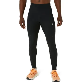 Pánské legíny Pánské sportovní legíny Asics ROAD WINTER TIGHT černé 2011D089-001 - XXL | UK 8 | US 10
