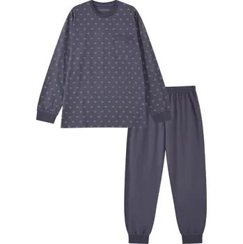 Pánské pyžamo Pánské pyžamo - Wolf S2476B, tmavě šedá Barva: Šedá, Velikost: M