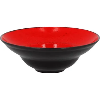 Talíř RAK Porcelain RAK Fire talíř hluboký extra pr. 23 cm, červený | RAK-FRCLXD23RD