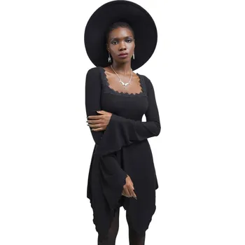 Dámské šaty šaty dámské KILLSTAR - Lacerated - Black - S