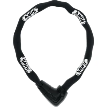 Zámek na kolo 9808K/110 black Steel-O-Chain