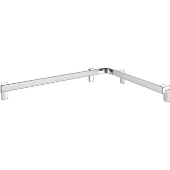 Madlo do koupelny Sprchové a vanové madlo Keuco Axess, 850 / 650 mm, stříbrně eloxovaný hliník/pochromováno