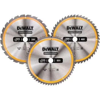 Pilový kotouč DeWALT DT1964 Sada 3 ks pilových kotoučů 305 × 30 mm free_store_pickup