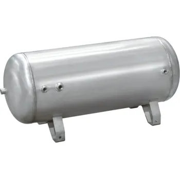 Kompresor Vzdušník ležatý INOX 150/11 AISI 304 - Nerezový ležatý vzdušník bez armatur 11 bar (Ilustrativní foto)