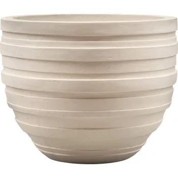 Květináč Baq Polystone Coated Junar Couple Natural Ø 150 cm / V 120 cm