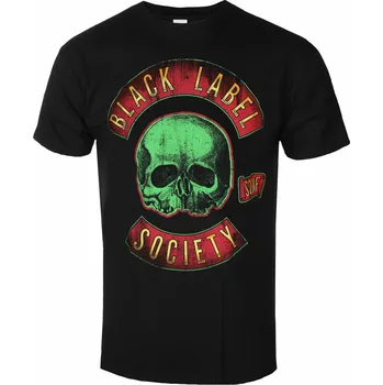 Oblečení a móda Tričko metal pánské Black Label Society - Skull Logo Colour - ROCK OFF - BLSTS05MB - XXL