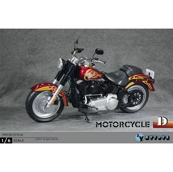 Doplněk k figurce Motocykl pro 1/6 figurky - HD Type Motorcycle (Red)