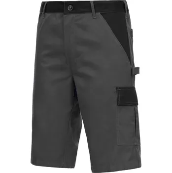 Pánské kalhoty NITRAS MOTION TEX LIGHT, pracovní kalhoty, krátké, šedo/černé Velikost: 44