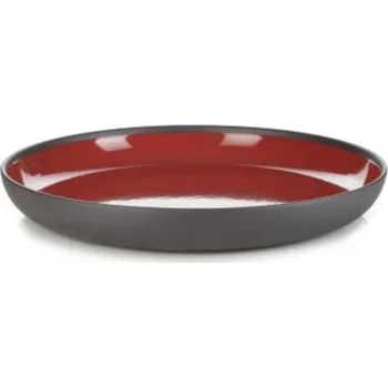 Talíř Revol Solid talíř hluboký pr. 27 cm, červený