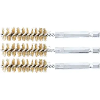 Brusný kartáč Mosazné kartáče pr. 14 mm BGS103078-14-M, upínání 1/4", 3 ks (Sada BGS 3078) (BGS103078-14-M)