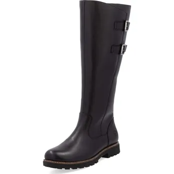 Dámské kozačky Nadměrné dámské kozačky Remonte černé D8486-00 - 44