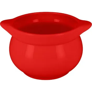 RAK Porcelain RAK Chef's Fusion mísa na polévku pr. 10,6 cm, červená | RAK-CFST10BRBD