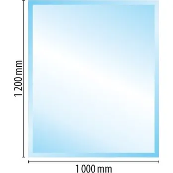 Krbová kamna Sklo pod kamna typ F1, 1200 x 1000 x 6 mm + doprava zdarma!