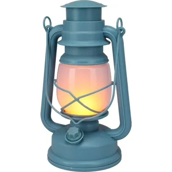 Lucerna Lucerna s LED plamenem 24 cm modrá KO-CX2000500modr