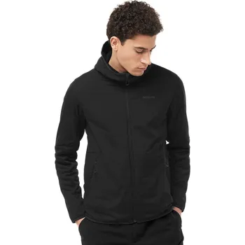 Pánská mikina Salomon Outline Warm Hybrid HD M LC2296900 - deep black XXL