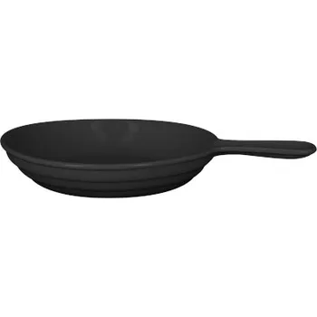 Talíř RAK Porcelain RAK Chef's Fusion pánev pr. 12 cm, černá | RAK-CFPN12BK