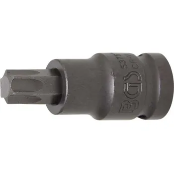Gola hlavice Zástrčná hlavice 1/2" T-profil T55 x 53 mm BGS105375, tvrzená (BGS105375)