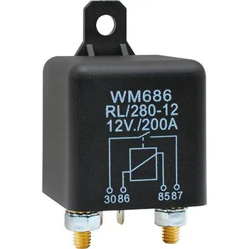 Relé Spinaci rele 12V / 120A