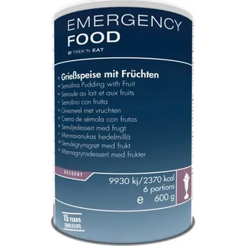 trvanlivá nouzová strava TREK'N EAT Krupicový dezert s ovocem 600 g