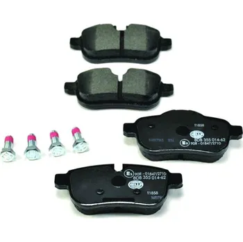 Brzdová destička Sada brzdových destiček, kotoučová brzda HELLA 8DB 355 014-621