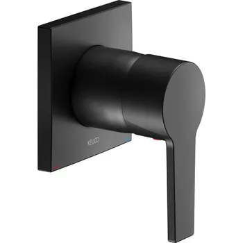 Vodovodní baterie Páková směšovací armatura podomítková DN 15 Keuco Edition 11, černá matná