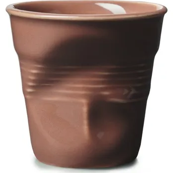 Revol Froissés pohárek hnědý 180 ml