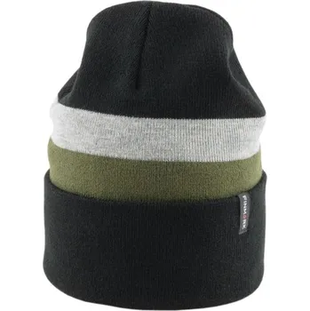 Čepice Zimní pletená čepice Finmark WINTER HAT OS Černá, Khaki, Šedá