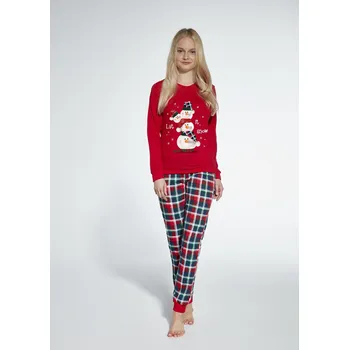 Cornette 172 vánoční sněhulák červené 146-152