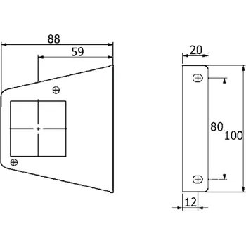 Příslušenství ke kompresoru Držák filtrů a sestavy INOX 1/4" -3/8"