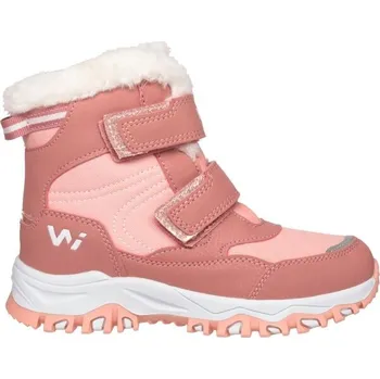 Dívčí zimní obuv Dětská zimní obuv Willard JORRI 35 Růžová, Bílá, Oranžová