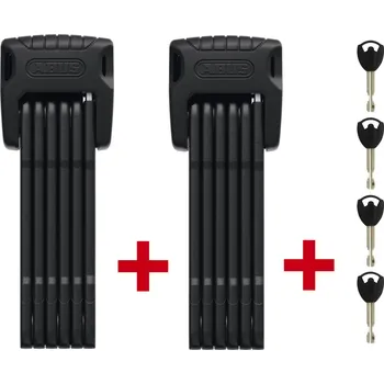 Zámek na kolo 6500K/90 BK SH TwinSet BORDO GRANIT Xplus