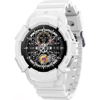 Ostatní příslušenství k chytrým hodinkám VSECHNONAMOBIL 54883 GLACIER Ochranné pouzdro pro Samsung Galaxy Watch 5 44mm bílé