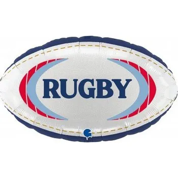 Balónek Fóliový balónek RUGBY míč, velikost 51 cm (zn. GRABO)