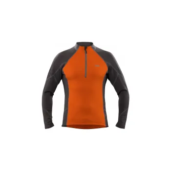 Pánská mikina Tilak Serak roibos tea/charcoal L; Oranžová mikina + DÁREK DLE VÝBĚRU!