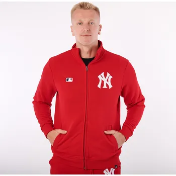 Pánská větrovka 47 Brand Pánská bunda New York Yankees MLB Embroidery ’47 Helix Track Jacket Velikost: M