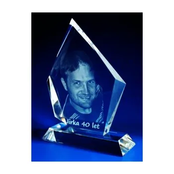 Fotografie mnohoúhelník skleněný podstavec