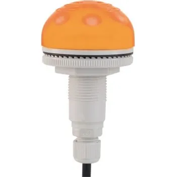 Poplachová siréna Kombinace siréna - maják Různé světelné efekty světlo barva Jantarová LED