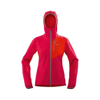 Tilak Trango s kapucí Lady tomato red / red S; Červená bunda + DÁREK DLE VÝBĚRU!