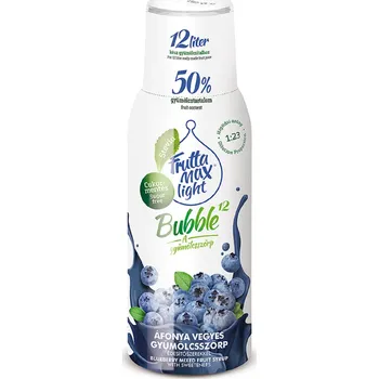 Sirup pro výrobník sody FruttaMax příchuť Borůvka bez cukru 500ml