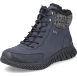 Dámské kotníkové boty Rieker M5310-14 modré s vlnou a membránou TEX modrá 37