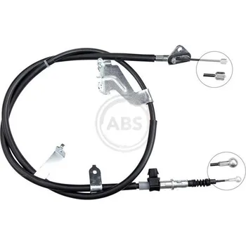 Lanko parkovací brzdy Tažné lanko, parkovací brzda A.B.S. ABSK17294