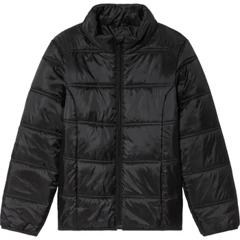 pepperts!® Dívčí prošívaná bunda (134, černá)