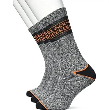 Pánské ponožky GREY pracovní ponožky Black & Decker 39-42 černá