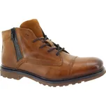 BUGATTI Pánský kožený hnědý kotník 321-A0U3L-3500-6300-267 Velikost 44