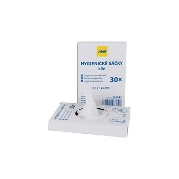 Sáček na potraviny Hygienické sáčky PE, 6 x 25 cm, 30 ks.