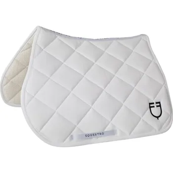 EQUESTRO Dečka podsedlová White Line Equestro, skoková, bílá PONY