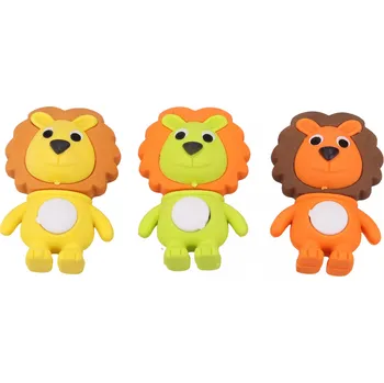 Pryž Wiky Guma mazací Lev Barvy: oranžová