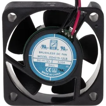 Počítačové chlazení RS PROAxiální ventilátor 12 V DC DC, průtok vzduchu: 11.5m³/h 1.2W52mA, 40 x 40 x 15mm