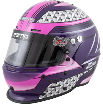 Motodoplněk ZAMP Přilba RZ 62 Pink/Purple S