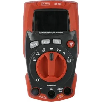 Multimetr Multimetr Ruční 10A ac 600V ac, číslo modelu: RS-960 RS PRO